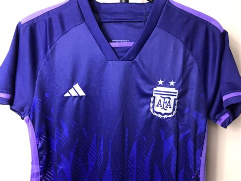 men's replica adidas messi argentina away jersey 2022|argentina football merch.